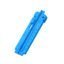 Optical fiber length stripper guide rail strip