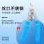 Blue stainless steel double nose pliers